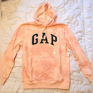 GAP Pink Tie-Dye Hoodie